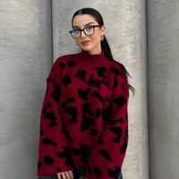 Пуловер “Soft Vibe” red