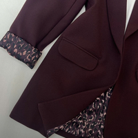Tailored Blazer burgundy – Издължено  сако