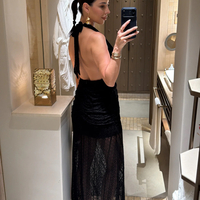 „Lace Muse“ black - Рокля