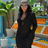 “ Oceana Backless “ – дълга плажна рокля black