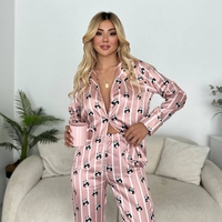 Луксозна сатенена пижама „Silky Dream“ Панда