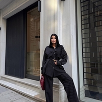 Спортно елегантен костюм Black