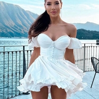 Рокля “Барби” – корсетна елегантност White