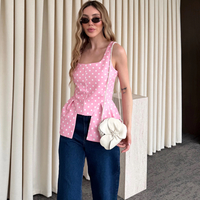“Peplum Dots Chic” yellow - ТОП