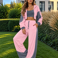 “ Velour for you “ pink - спортен екип 3 части