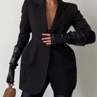 “Midnight” Power Blazer Dress