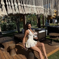 “  Elena Lace Dress“ - дантелена мини рокля-гащеризон