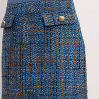 Дамски костюм Букле  „Blue Charm“ – сако и пола