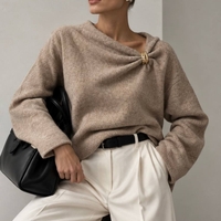 “ Elara Knit “ beige - пуловер