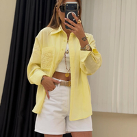 “Loewe Style” yellow - Oversize риза
