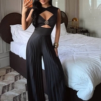 “Luxe Pleated” Black - Гащеризон