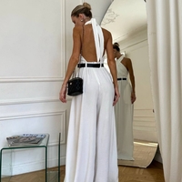 “HALTER ELEGANCE” white - гащеризон