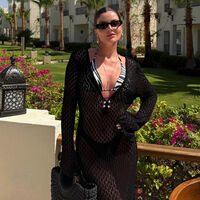 “ Oceana Backless” black – дълга плажна рокля
