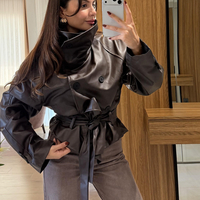 High Neck Commander – Кожено яке