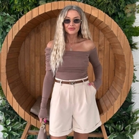 “ Sofia Chic” beige -Къси панталони