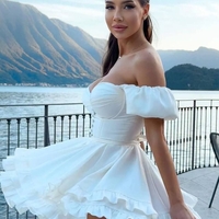Рокля “Барби” – корсетна елегантност White