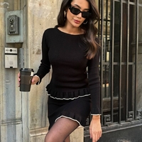 Елегантен сет от блуза и пола