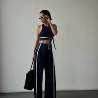 “SPORTY CHIC LINE” black - комплект топ и долнище