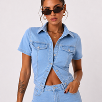 “ Denim Sky Set” - light blue - дънков комплект