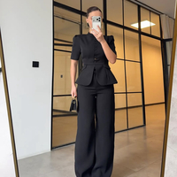 “Black Edition” Елегантен сет сако и панталон