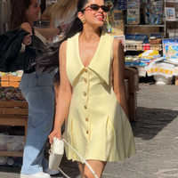 Luxe Dress в жълто