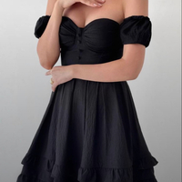 Рокля “Барби” – корсетна елегантност Black