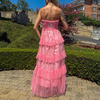 “Rosalie Blush Maxi Dress” - елегантна рокля
