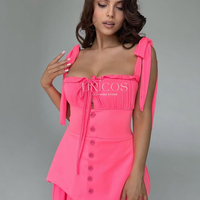 Рокля тип Корсет Pink