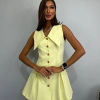 Luxe Dress в жълто