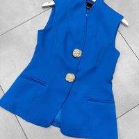 GOLD BUTTON Blue Костюм елек и панталон