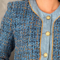 Дамски костюм Букле  „Blue Charm“ – сако и пола