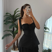 Рокля тип Корсет Black