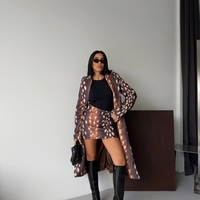 “  Leopard Chic “ - Палто и пола
