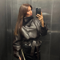 High Neck Commander – Кожено яке