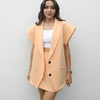 “Bold Elegance” Orange - Елегантен костюм