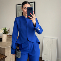 “Royal Blue Elegance” - костюм сако и панталон