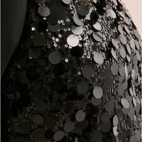 „Glam Night“ Black  къса пола пайети