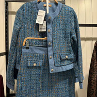 Дамски костюм Букле  „Blue Charm“ – сако и пола