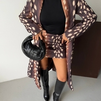 “  Leopard Chic “ - Палто и пола
