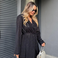 “Shine Party Suit” Black – Елегантен костюм с пайети