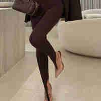 ShapeFlex Brown – спортно-елегантен клин с ластик на палеца