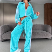 “ Velour contrast Set “ – спортен екип от мек велур