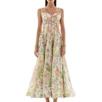 “ Botanical Bloom” Inspired by Zimmermann - Premium Рокля