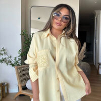 “Loewe Style” yellow - Oversize риза