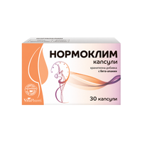 Нормоклим капсули N30 – бета-аланин, 30 капсули
