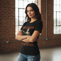 “Women are born to serve” тениска