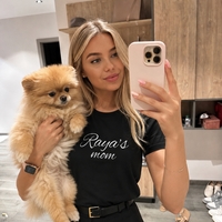 Персонализирана тениска “Pet Mom” с името на твоето куче