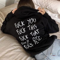 “Fck everything” суичър