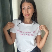 “I’m just a girl” тениска