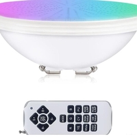 KWODE PAR56 LED осветление за басейн, 54W RGB LED лампа, LED осветление за басейн, запълнено със смола, 12V AC/DC Led Par56